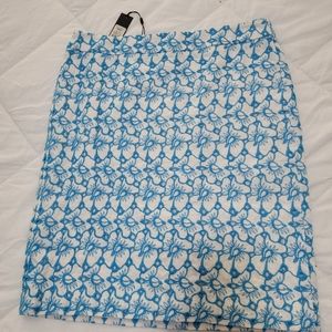 Talbott ladies eyelet lace skirt